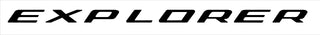 Buy gloss-black Ford Explorer Rear Inlay 2020 #3666
