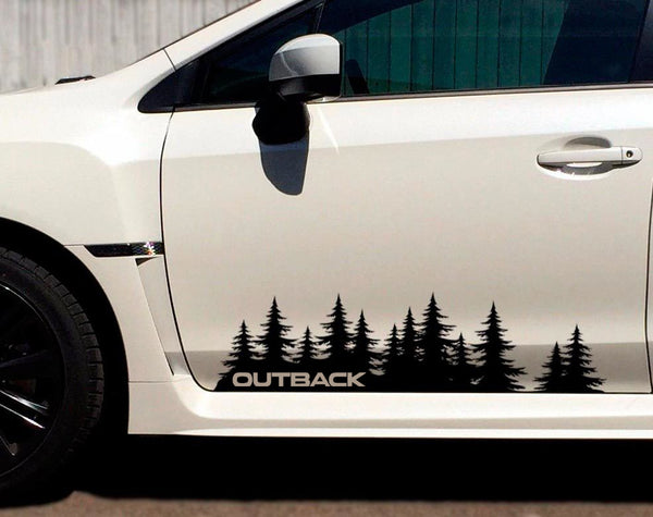Subaru Outback Rocker Decal #3676