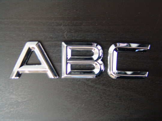 Chrome Letters CHR02