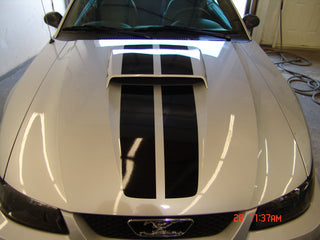 Ford Mustang GT hood, trunk stripes 1999-2004 #2429