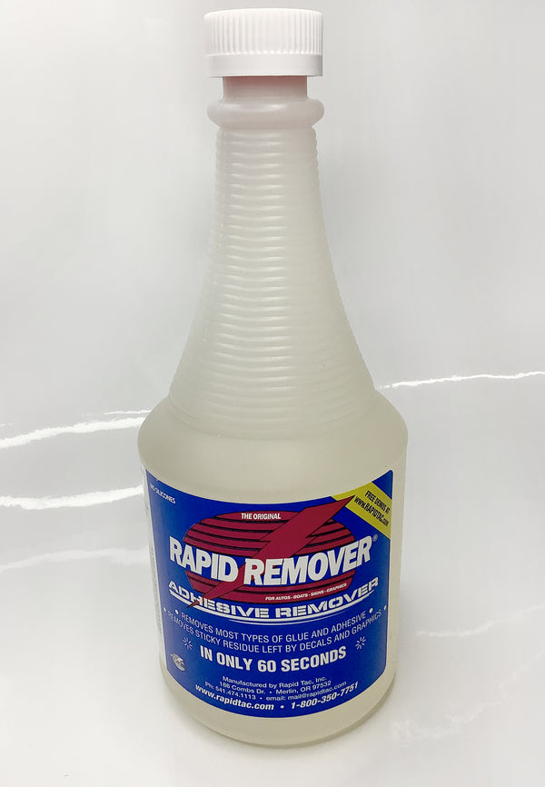 Rapid Tac Rapid Remover, No Mess or Damage Adhesive Remover, 1 Gallon Jug