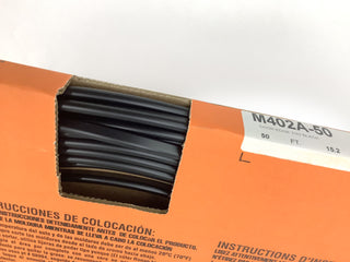 M402A-50  Door Edge Molding U-Style / X-Small (Black)