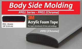 PP01-20  Body Side Molding (All Chrome)