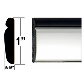 PP02-20  Body Side Molding (Chrome with Black Accent)